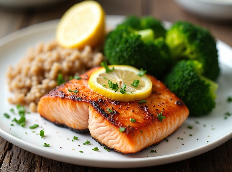 Lean Salmon Plate