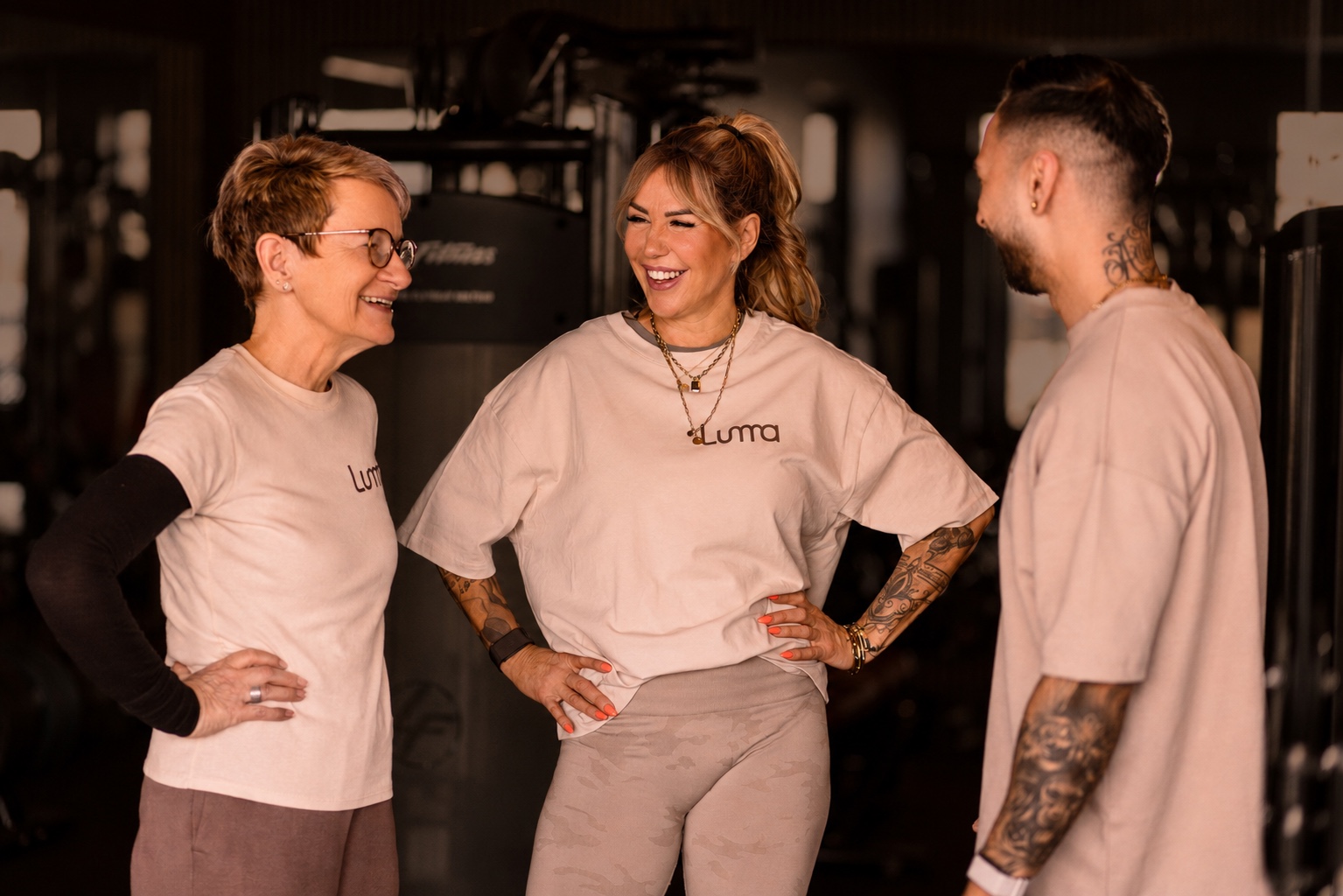 Das Trainerteam von LUMA Fitness